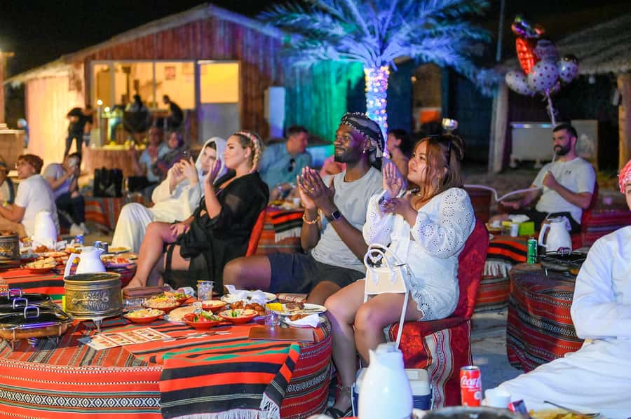 Dubai: Desert Safari with BBQ Dinner & Quad Biking Options - Coffee, henna, dress-up photos, and shisha