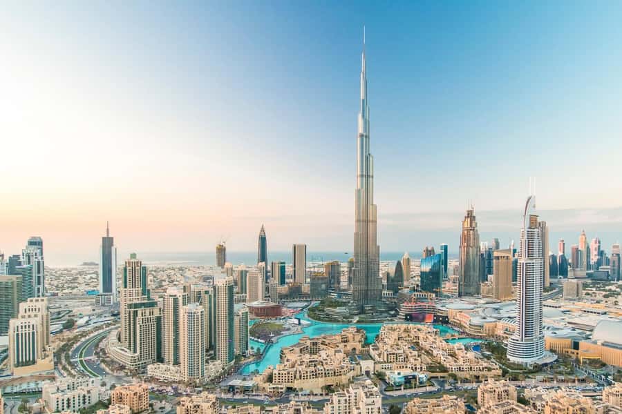 Dubai Desert Safari with Burj Khalifa (Ticket Only) - The camel farm and first desert stops