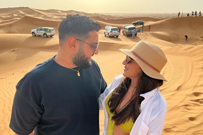 Dubai Desert Safari with Quad Bike, Camel Ride, Dinner and Show - Leaving Dubai for the Lahbab dunes