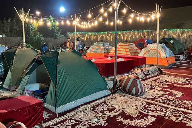 Dubai Desert Safari with Quad Bike, Camel Ride, Dinner and Show - What the overnight wording really means