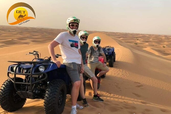 Dubai Desert Safari with Quad Bike, sandboarding, live show & BBQ - Why Lahbab makes this safari more than a quick desert photo stop