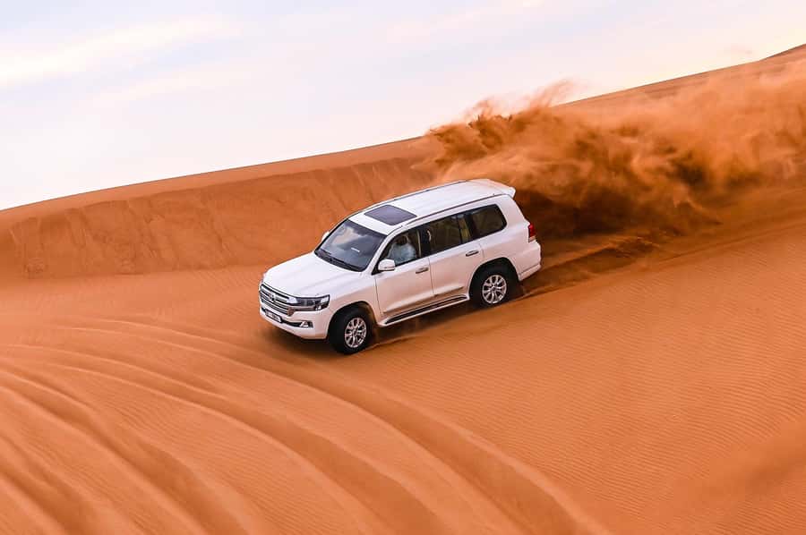 Dubai: Desert Safari with VIP BBQ and Optional Quad Bike - The 25-minute quad-bike stop