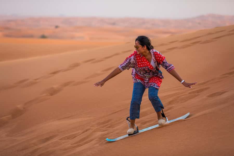 Dubai: Dune Buggy Desert Safari, Camel Ride & Sandboarding - Timing, clothing, and what to pack