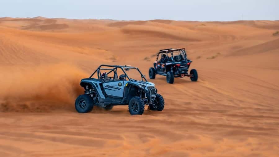Dubai: Dune Buggy Safari and Camel Ride with Transportation - The main event: a private buggy across the red dunes