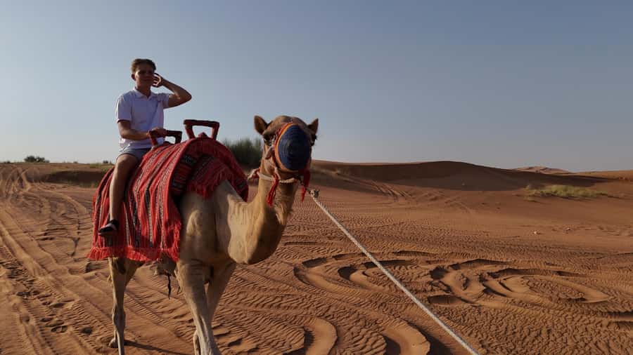 Dubai: Dune Buggy Safari and Camel Ride with Transportation - The camp gives you a place to cool down