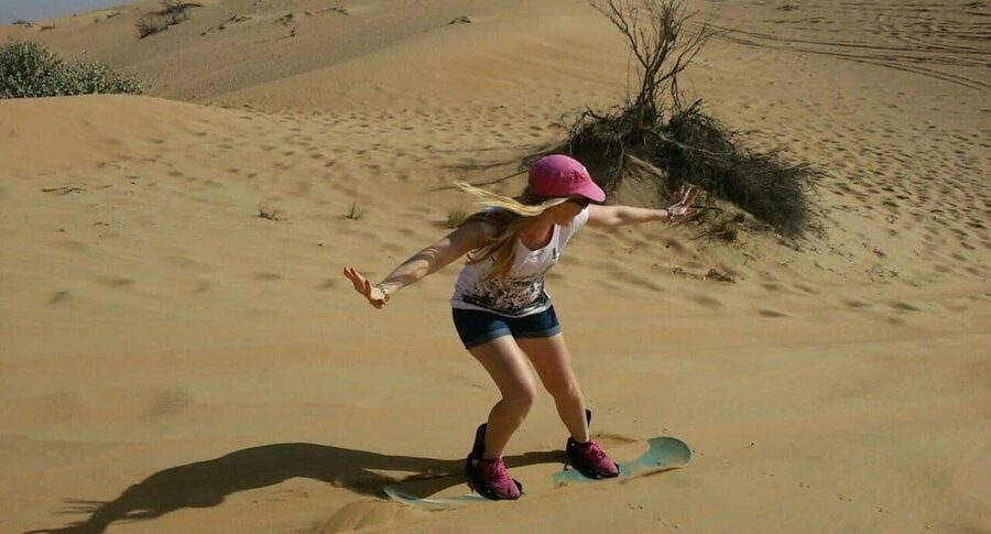 Dubai: Dune Quad Drive, Camels And Sand Boarding - A closer look at the camel farm