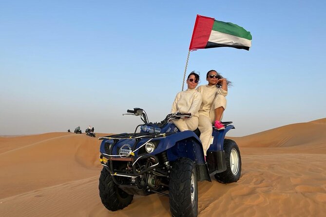 Dubai Dunes Safari With Quad Bike, Camel Ride, BBQ Dinner & Live Shows - Twenty-five minutes on a self-drive quad bike