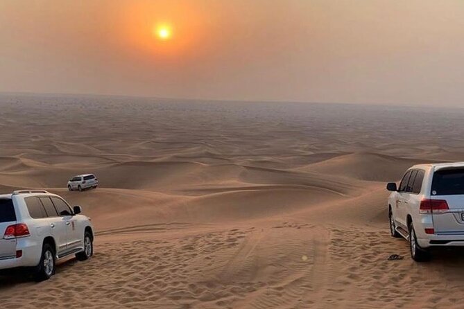 Dubai Dunes Safari With Quad Bike, Camel Ride, BBQ Dinner & Live Shows - Belly dance, tanura, and fire shows finish the night