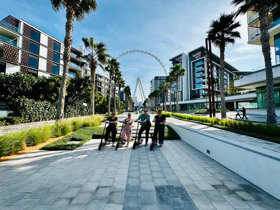 Dubai: E-Scooter Guided Tour of Marina, JBR & Bluewaters - Is $38 a Fair Price?