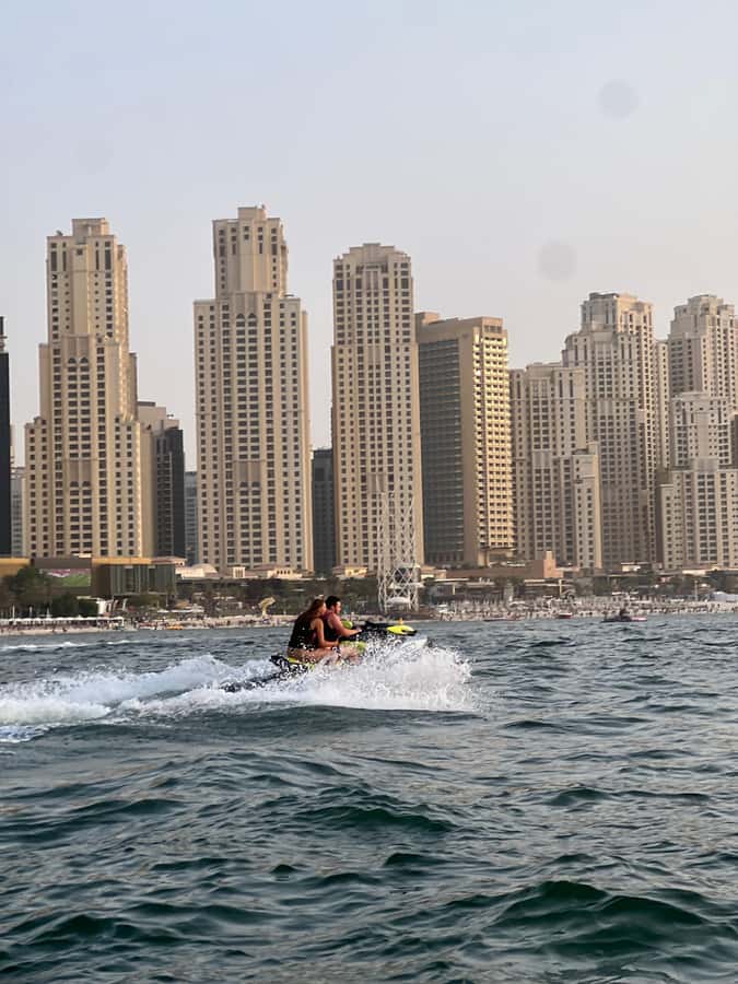 Dubai East: Guided JetsKi Ride with Sound System! - What the $114 group price really covers