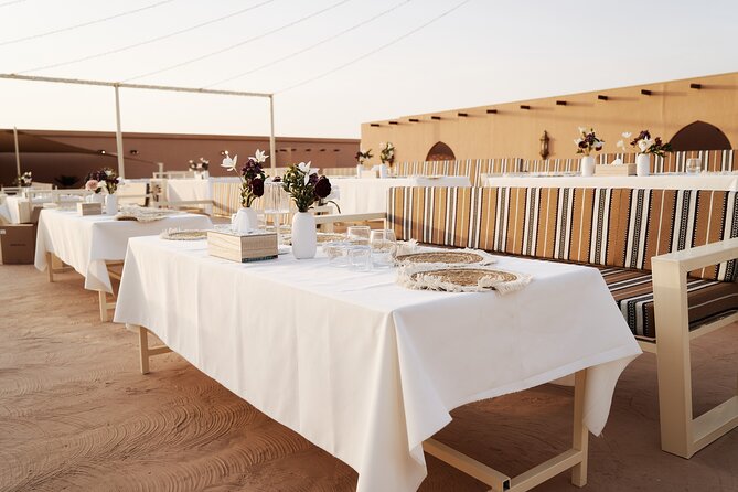 Dubai Evening Desert Safari BBQ Dinner & Transfer to Noble Camp - Arrival at Noble Camp