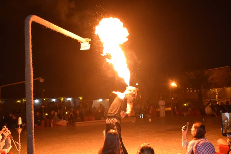 Dubai: Evening Tour with Quad Biking, Camel Ride, and BBQ - Arabic coffee, costumes, and camp entertainment