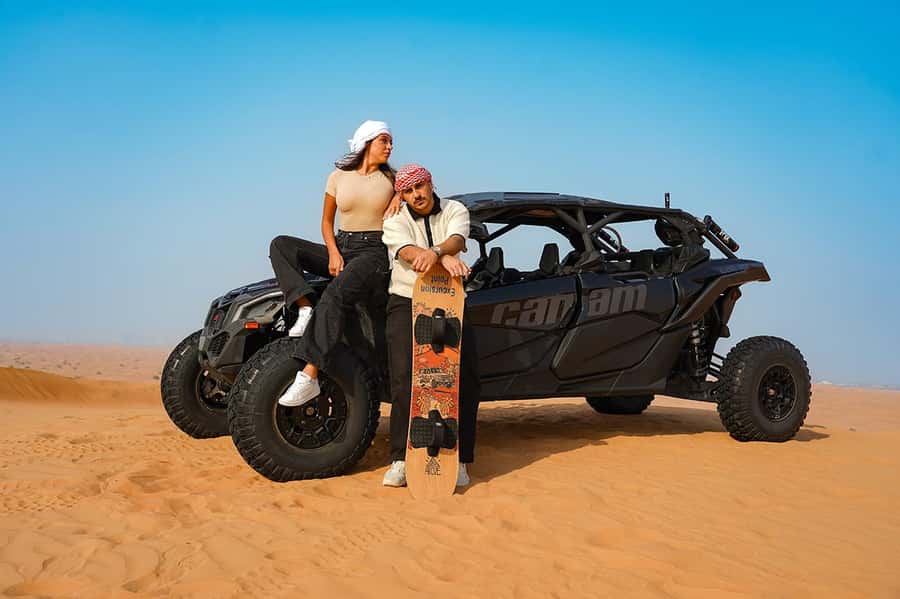 Dubai: Extreme Can-Am Buggy Desert Safari Adventure - Timing, group size, and the pace of the day