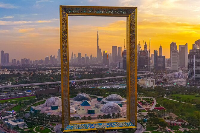 Dubai: Frame Tickets, Creek, Souks & Blue Mosque Guided Tour - A useful first day in Dubai