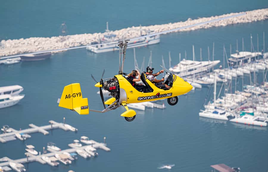Dubai: Gyrocopter Introductory Flight - Key points at a glance
