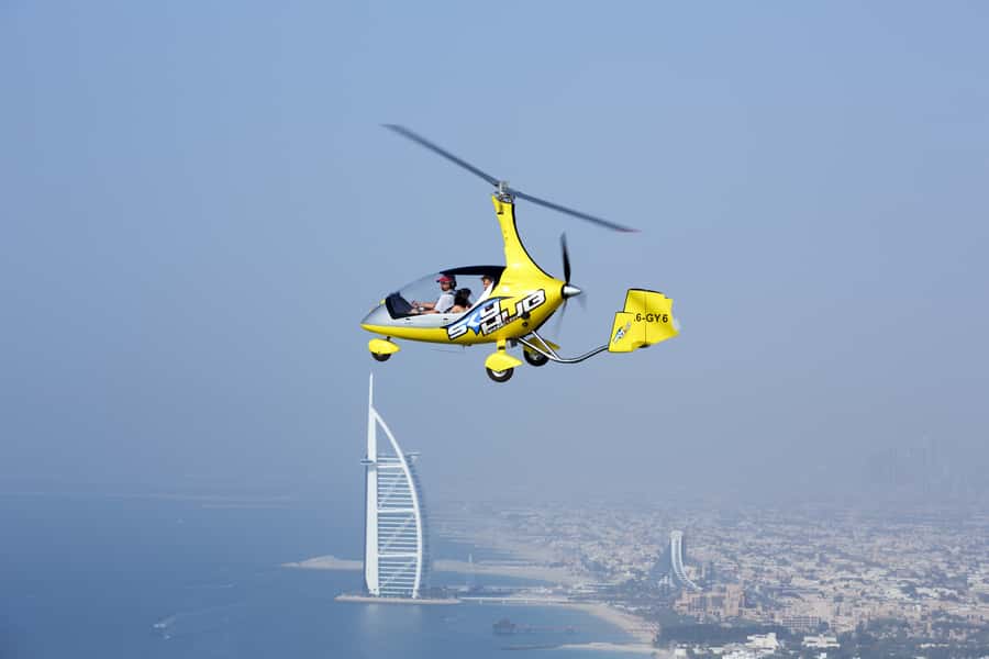Dubai: Gyrocopter Introductory Flight - Why a gyrocopter changes the Dubai sightseeing view