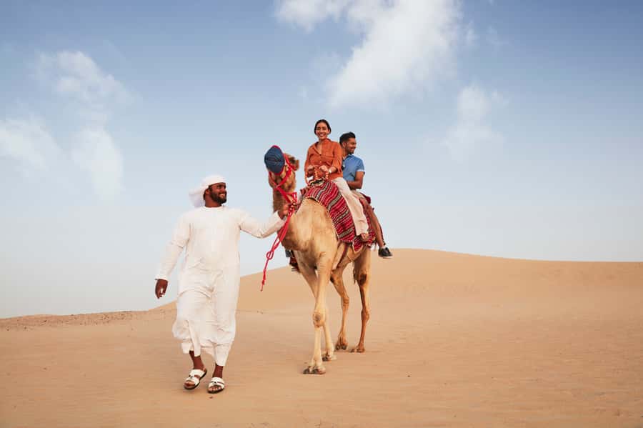 Dubai: Half-Day Camel Trekking with Al Marmoom Breakfast - The Bedouin village and its sustainable design