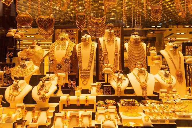 Dubai Half-Day City Tour with Visit to Dubai Gold Souk - Jumeirah begins with a mosque and a famous hotel