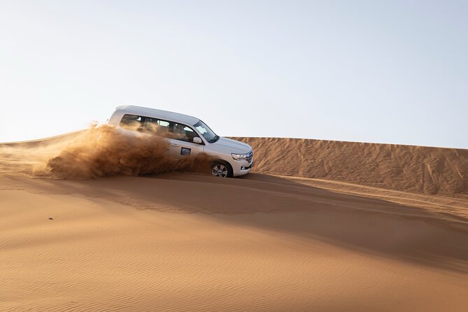 Dubai Half-day Red Dunes bashing with Sandboarding, Camel &Falcon - The 50-minute ride from Dubai to Lahbab
