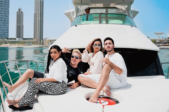 Dubai Harbour Luxury Yacht Tour with BBQ & Drinks - Skydive Dubai and the surprise overhead