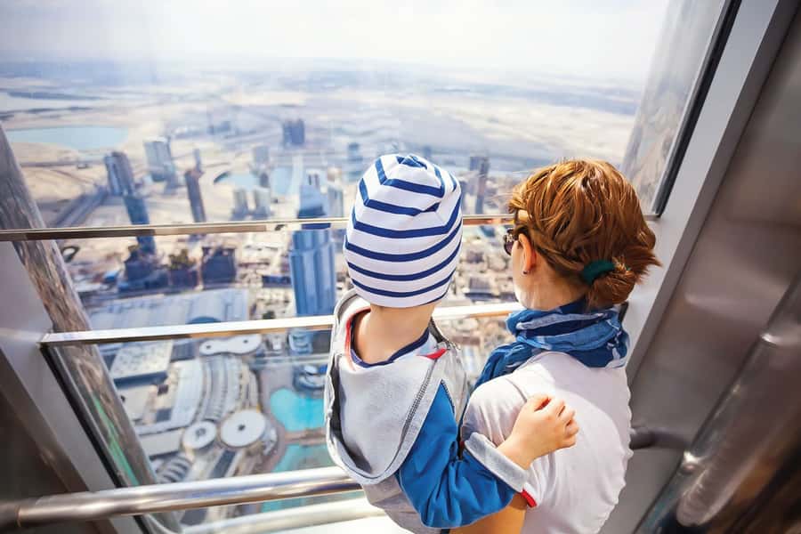 Dubai Heritage & Burj Khalifa Experience - Burj Khalifa: the main event at 124 floors