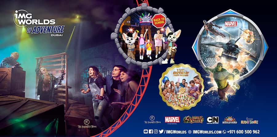 Dubai: IMG Worlds of Adventure Entrance Ticket - Ride closures can change the value of your ticket