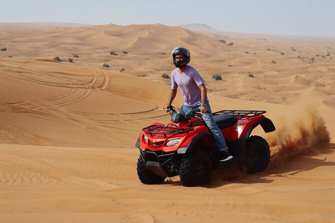 Dubai: Jeep Desert Safari, Camel Ride, and Quad Bike Tour - A fast route from Dubai to the red dunes