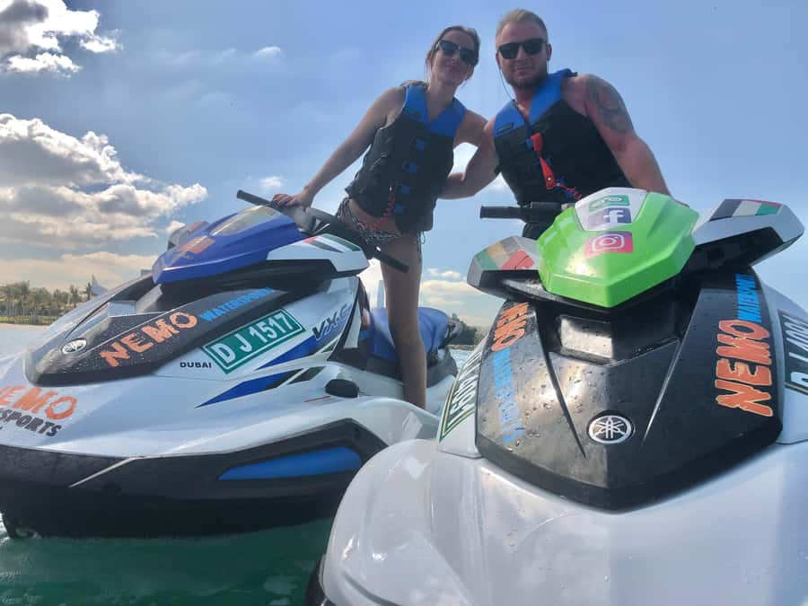 Dubai Jet Ski: Burj Khalifa, Burj Al Arab, Pics & Ice Cream! - Is $96 good value for two people?