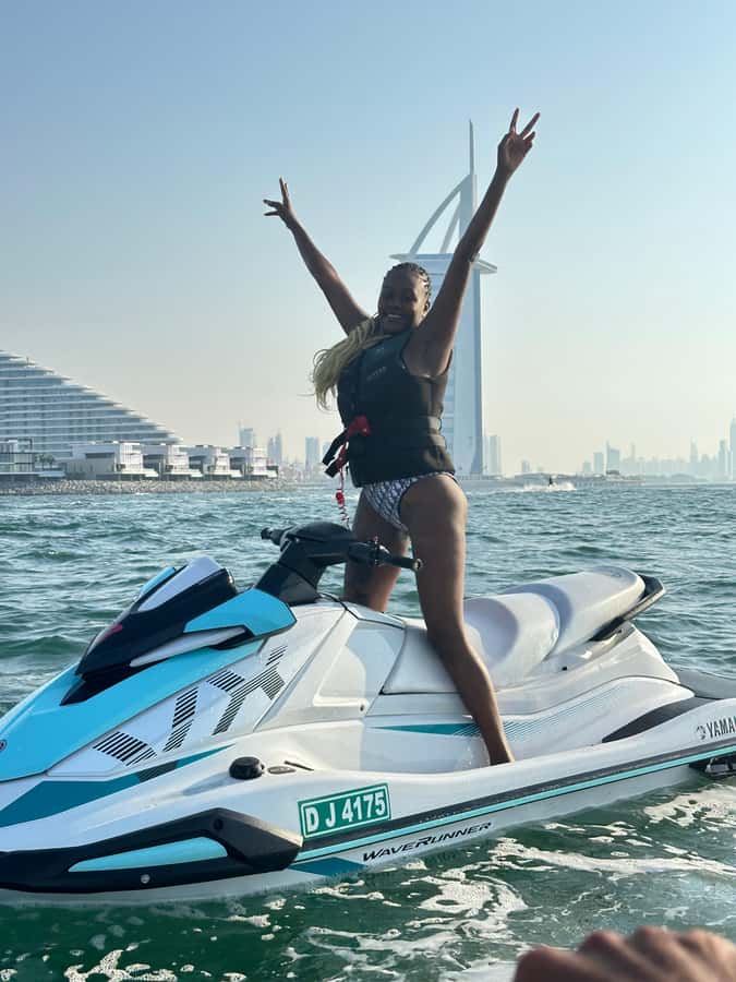 Dubai Jet Ski & Chill? More Like Jet Ski & Thrill! + Coffee - Free photos and videos at the landmarks