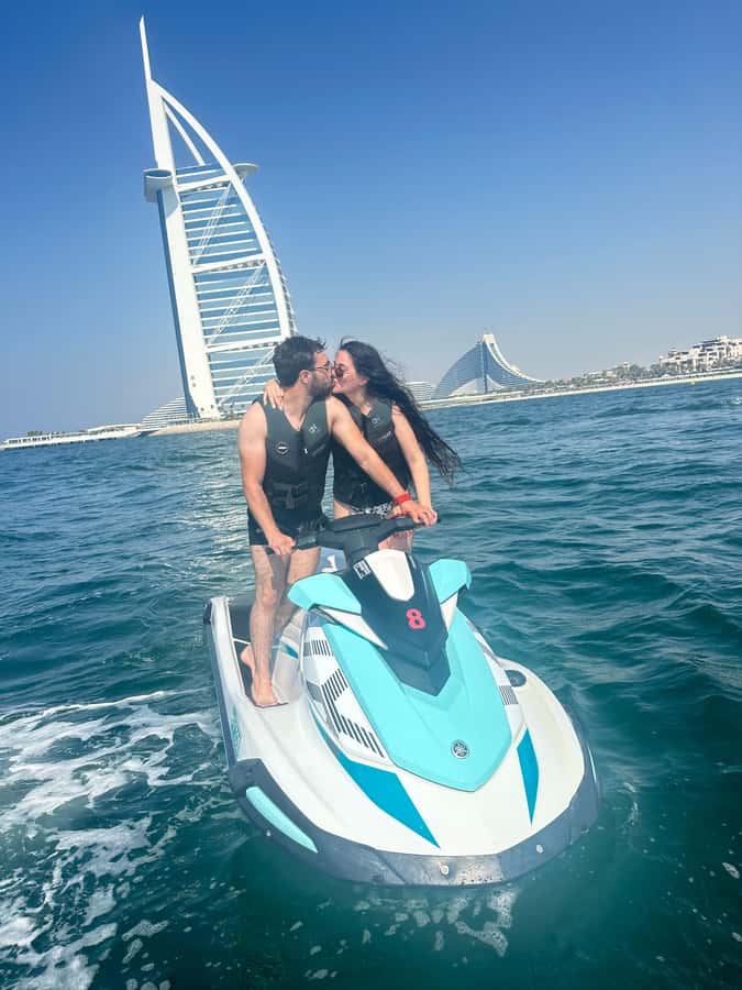 Dubai Jet Ski & Chill? More Like Jet Ski & Thrill! + Coffee - The sea conditions can change the mood