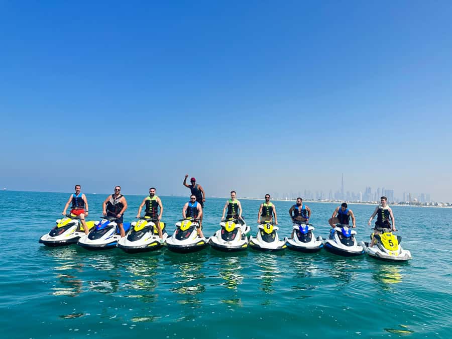 Dubai: Jet Ski Tour of Burj Al Arab & Atlantis the Palm - Atlantis The Royal comes before the Palm resort