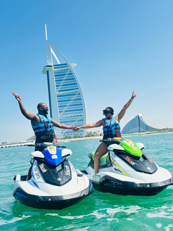 Dubai: Jet Ski Tour of Burj Al Arab & Atlantis the Palm - What to bring and who should book