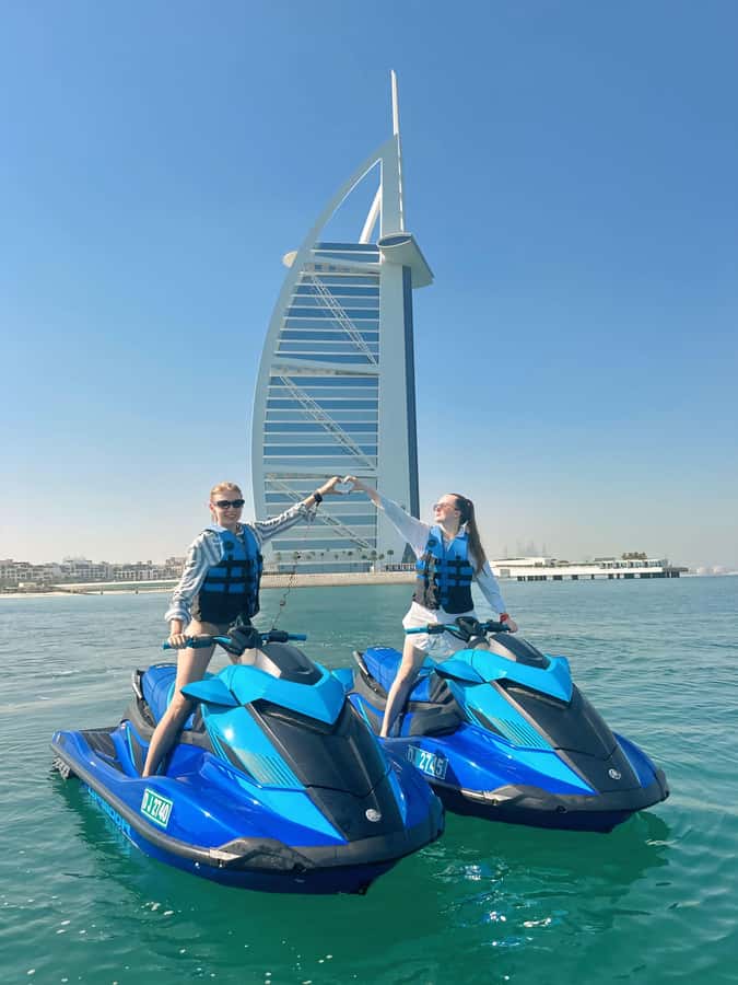 Dubai: Jet Ski Tour of Burj Al Arab with Photos & Videos - The 30-minute route: Burj Al Arab and skyline views