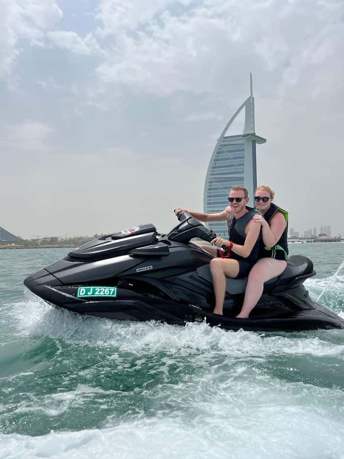 Dubai: Jet Ski Tour To Atlantis Hotel and Burj Al Arab - From the harbor to the Burj Al Arab
