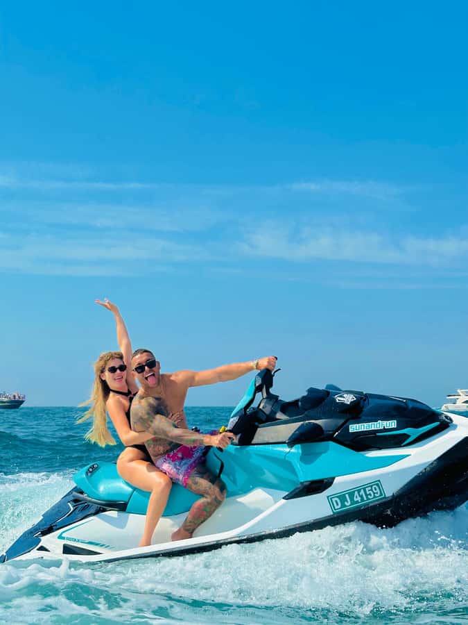 Dubai jet ski: visit the Burj al Arab and Atlantis with photos and videos - What the jet ski ride feels like