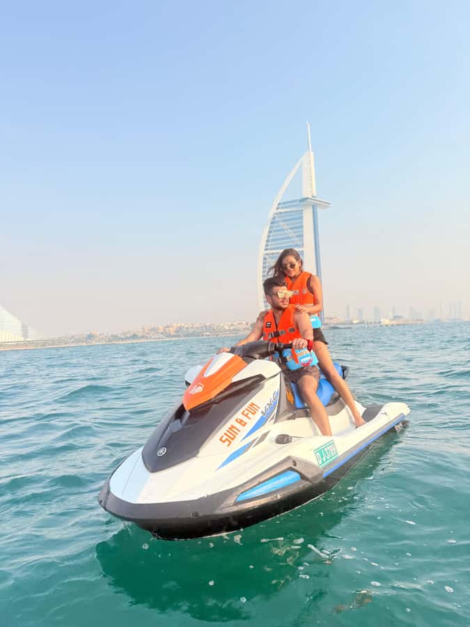 Dubai jet ski: visit the Burj al Arab and Atlantis with photos and videos - Is $54 good value for two?