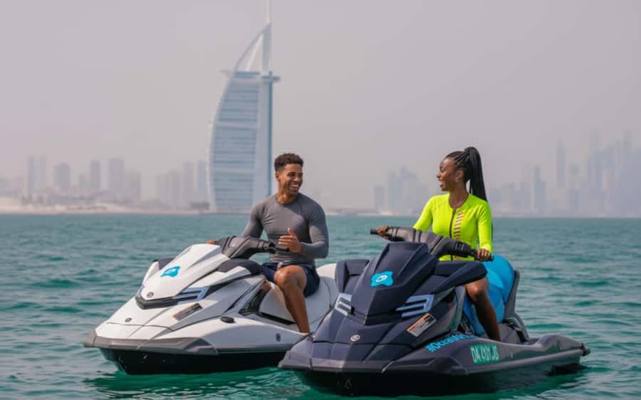Dubai: Jetski, Burj Khalifa, Burj Al Arab, Juice, & Photos - What the 30-minute ride actually includes