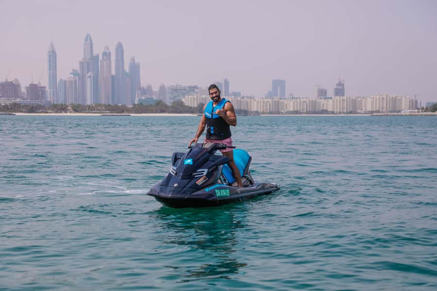 Dubai: Jetski Ride up to 2 People with Photos & Refreshments - A short, skyline-focused ride from Fishing Harbour 1