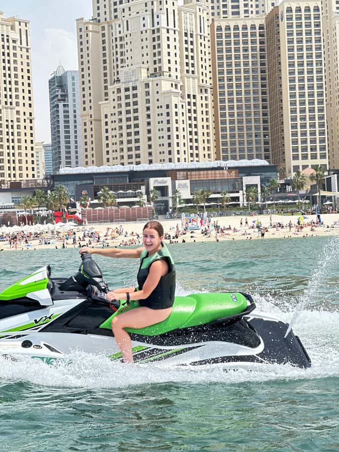 Dubai: Jetski Tour to Dubai Eye, JBR, Palm & Burj Al Arab - How much value do you get for $97?
