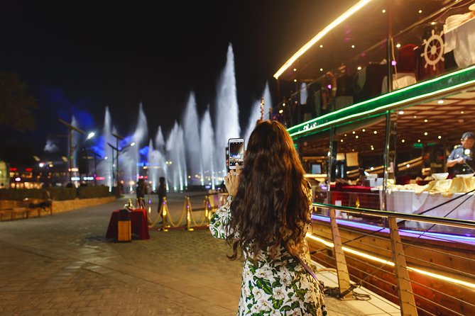 Dubai Luxury Canal Dinner Cruise with Optional Transfer - The route from IMAGINE to the canal