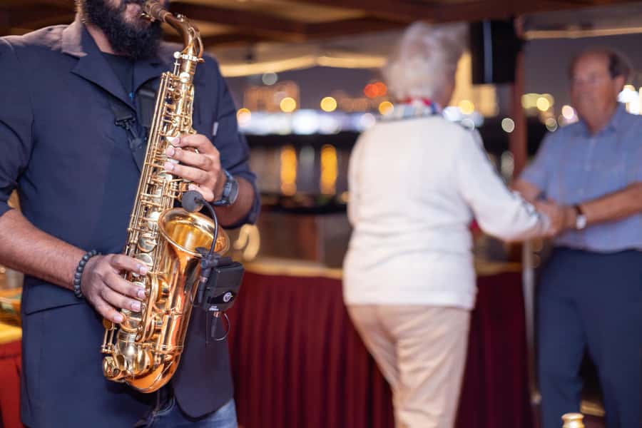 Dubai: Luxury Canal Dinner Cruise with Optional Transfers - Choosing your deck and table