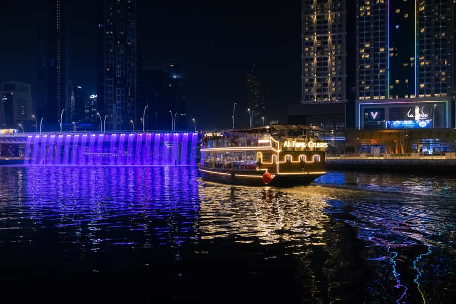 Dubai: Luxury Canal Dinner Cruise with Optional Transfers - Transfers, traffic, and the real time commitment