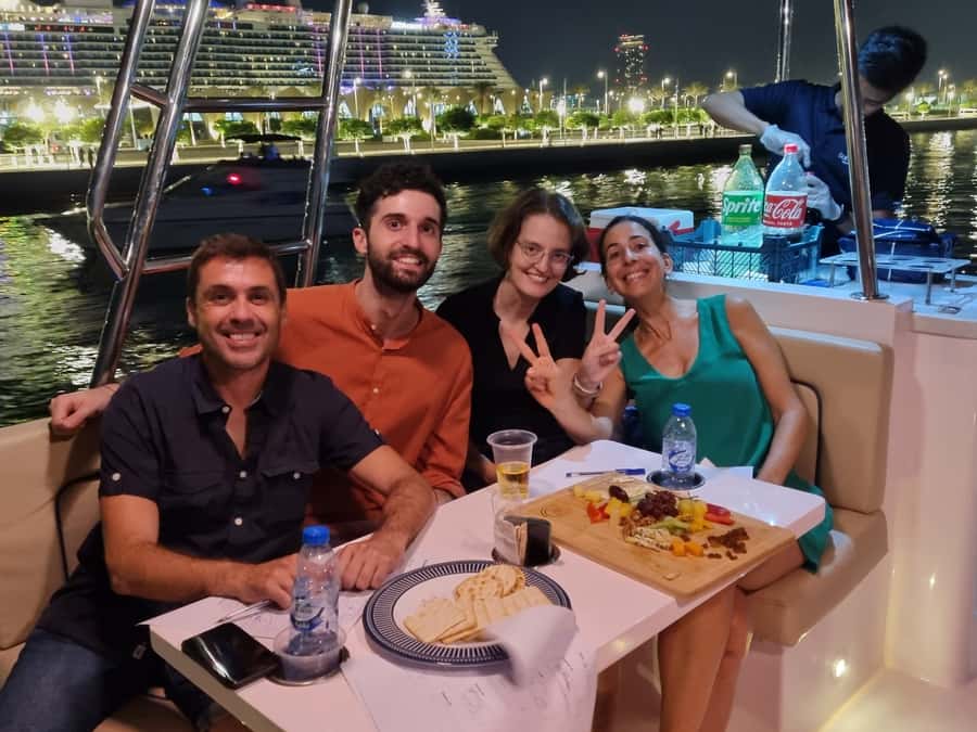 Dubai: Luxury Sightseeing Cruise with Food and Drinks - Burj Al Arab from the water