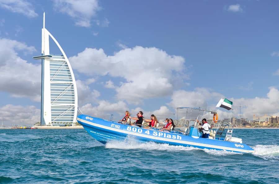 Dubai Marina : 1.5-Hour Atlantis Sightseeing Speedboat Tour - Key points to know before you book