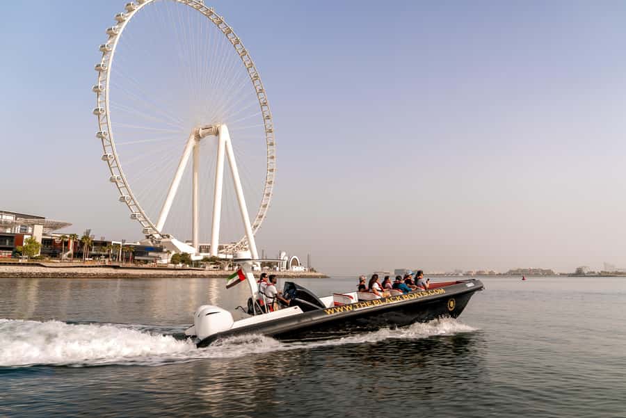 Dubai Marina: 1-Hour Luxury Sightseeing Speedboat Tour - Dubai Marina Canal and the first city views