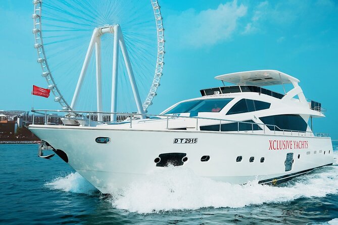 Dubai Marina 1hr Yacht tour with Drinks - Along the Dubai Marina canal