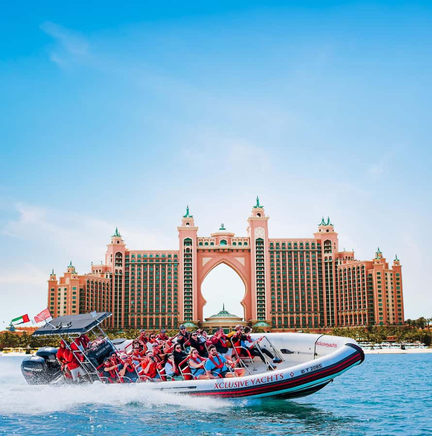 Dubai: Marina, Atlantis, Palm & Burj Al Arab Speedboat Tour - Starting at Dubai Marina