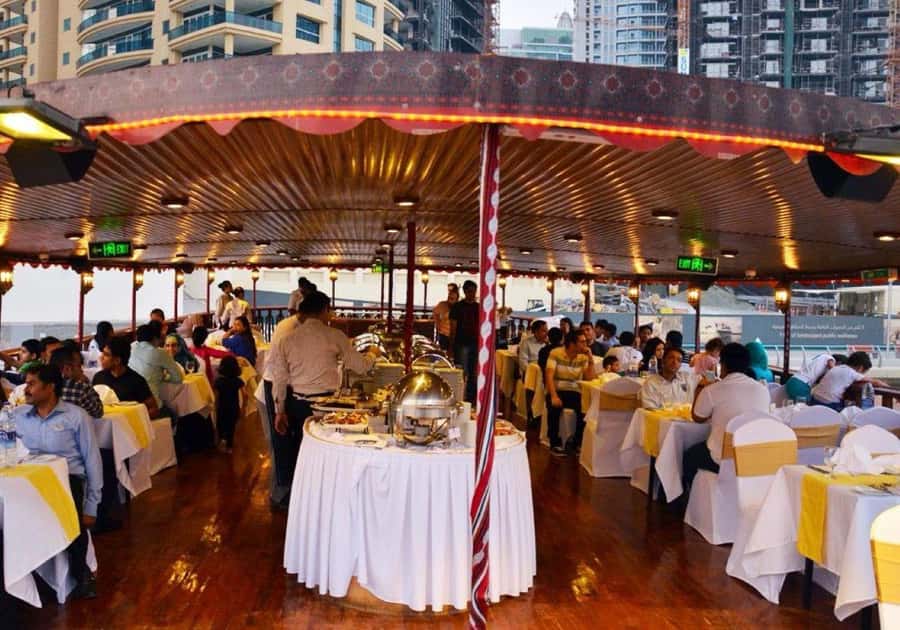 Dubai Marina Dinner Cruise with Live Entertainment(Al Wasl) - A two-hour route through Dubai Marina