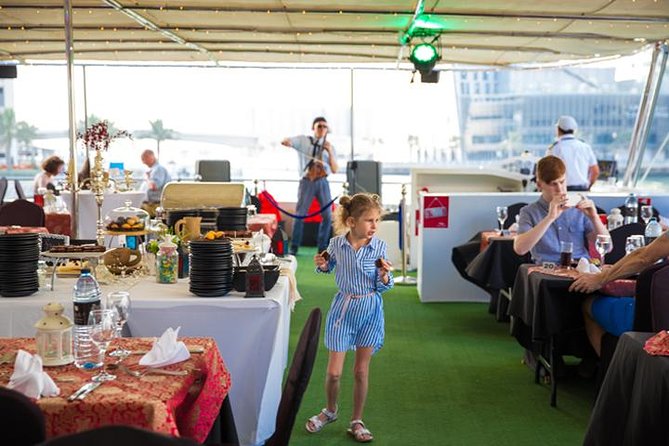 Dubai Marina Dinner Cruise with Live Music & Open Bar - The route: Marina, JBR, and Bluewaters Island