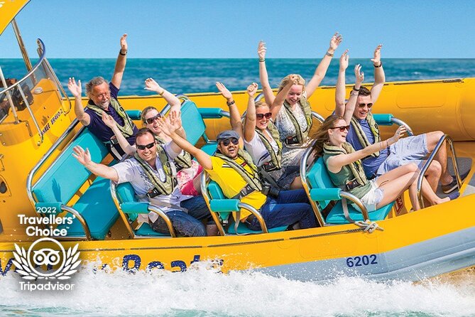 Dubai Marina Guided Sightseeing High-Speed Boat Tour - The Burj Al Arab from offshore